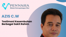 testimoni peneyembuhan penyakit rahim
