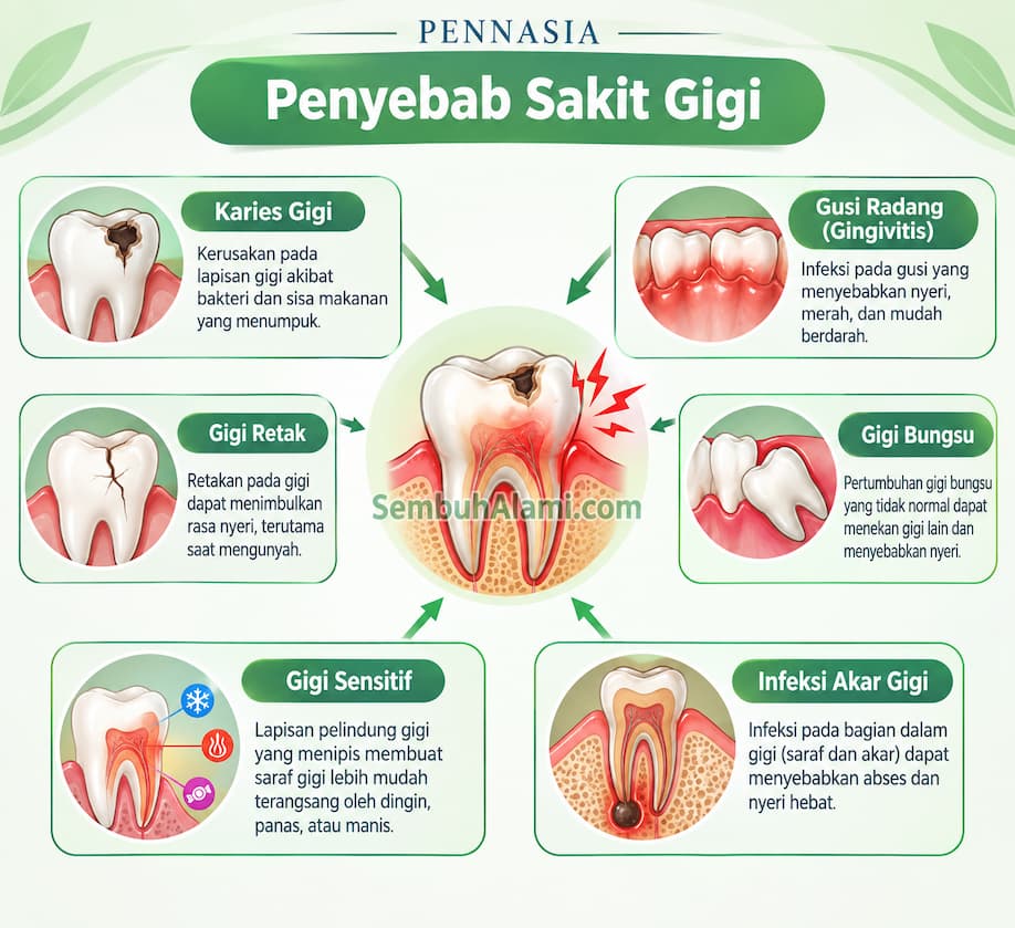 Menyembuhkan Sakit Gigi