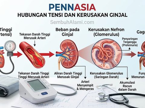 Hubungan Tekanan Darah Tinggi, Pola Makan, dan Kerusakan Ginjal
