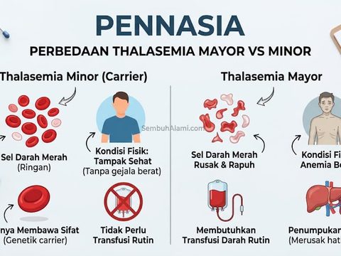 Perbedaan Thalasemia Mayor dan Minor